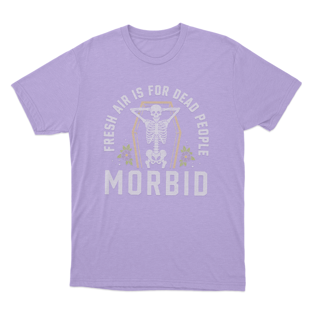 Fresh Air Is For Dead People Unisex T Shirt Purple Fresh Air Is For Dead People Unisex T Shirt Purple